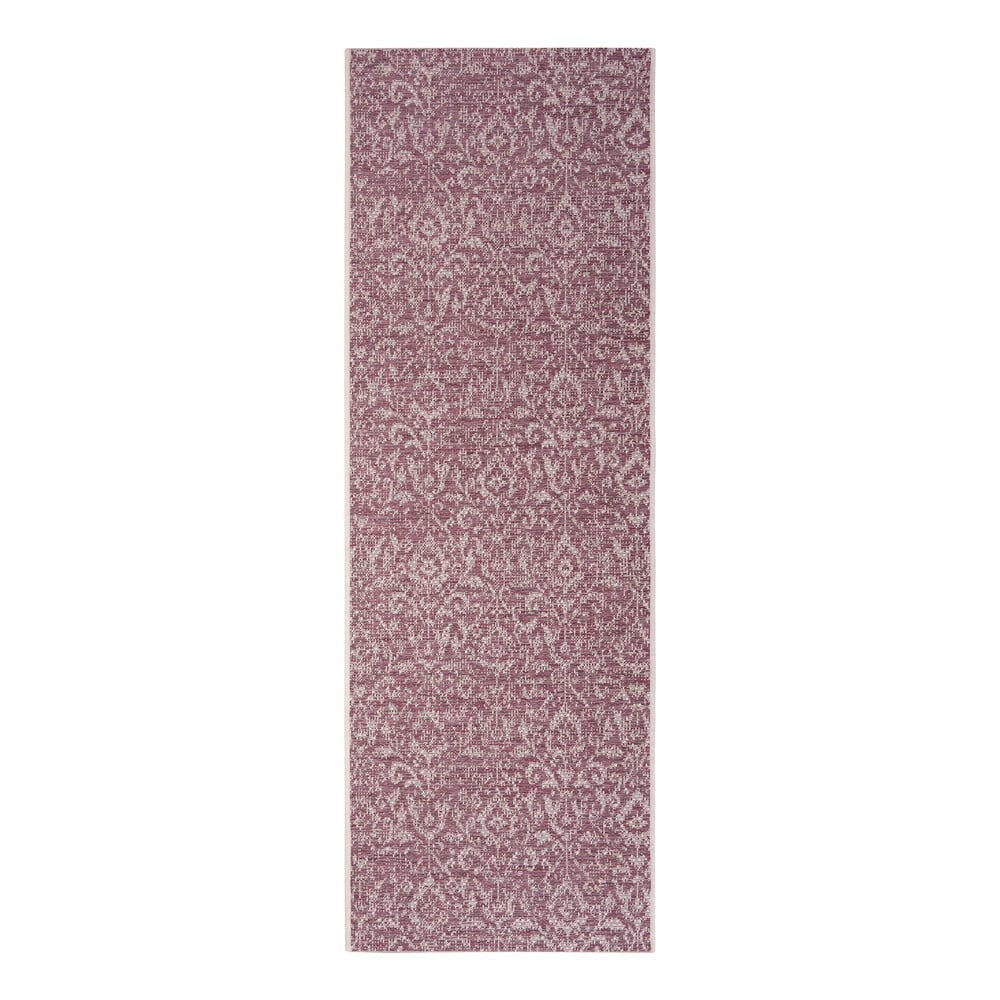 E-shop Fialovo-béžový vonkajší koberec NORTHRUGS Hatta, 70 x 200 cm