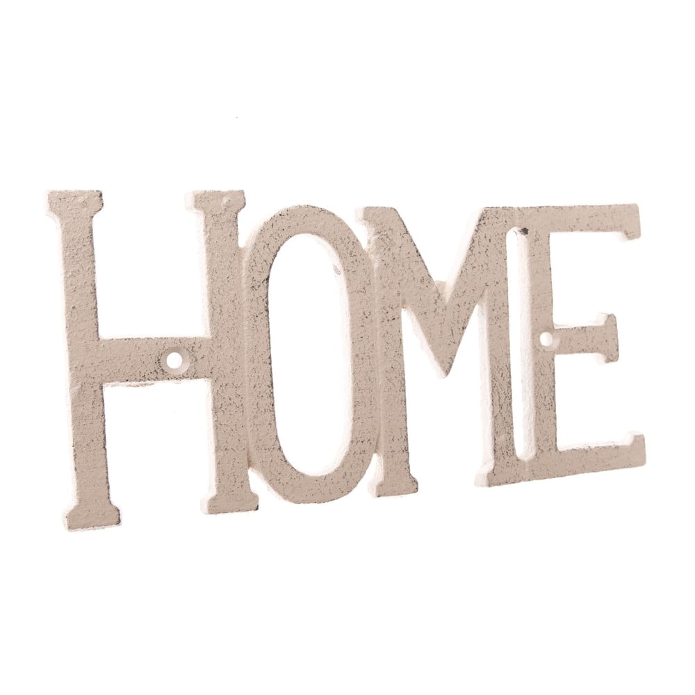 E-shop Béžová liatinová nástenná dekorácia Dakls Home