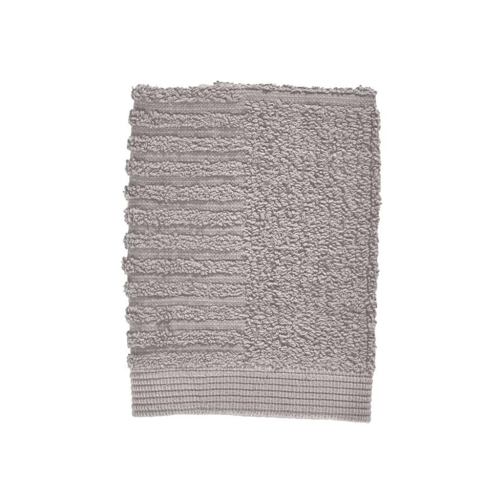 E-shop Sivý uterák zo 100% bavlny na tvár Zone Classic Gull Grey, 30 × 30 cm