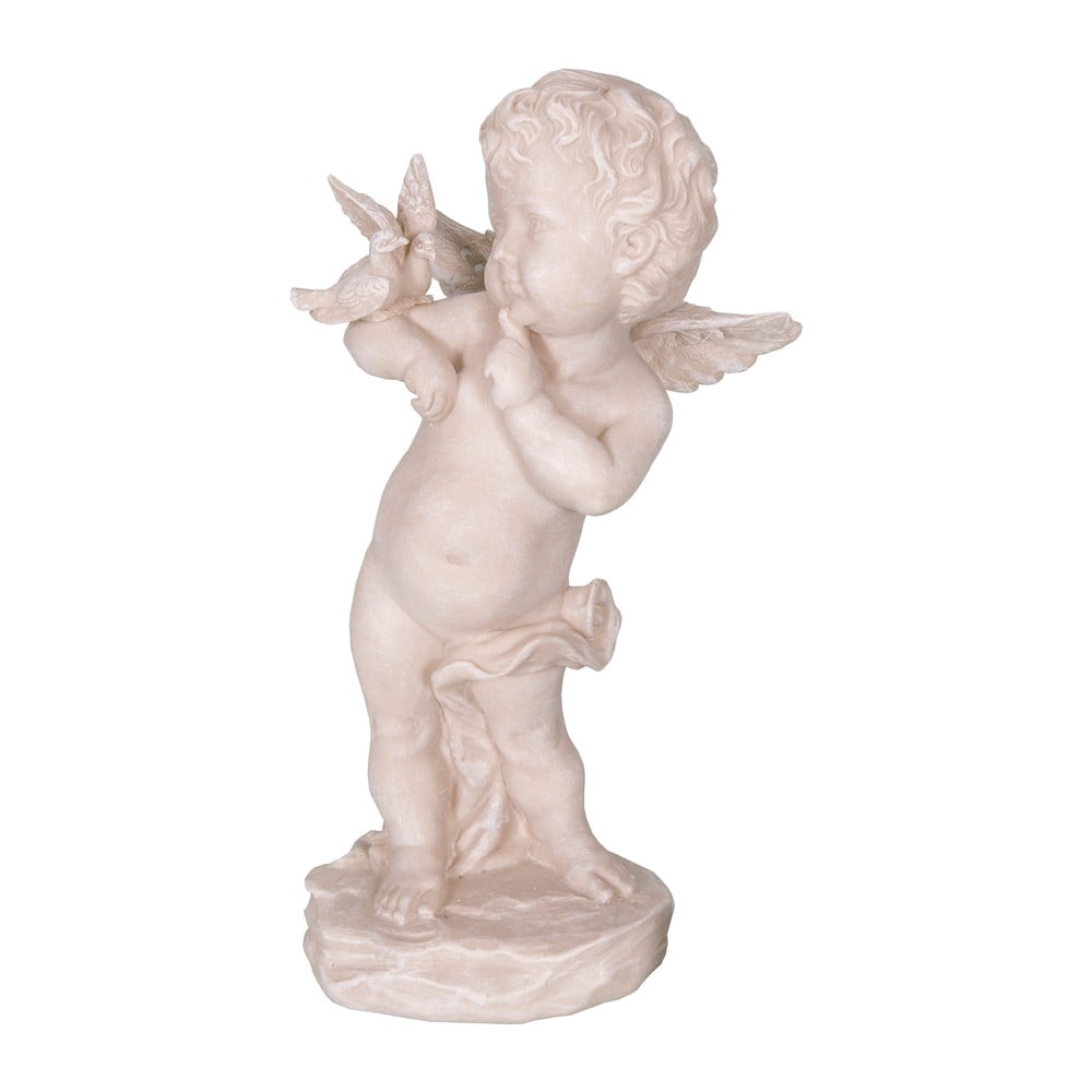 E-shop Dekoratívna socha z polyrezínu v tvare anjela Antic Line Ange, výška 22 cm