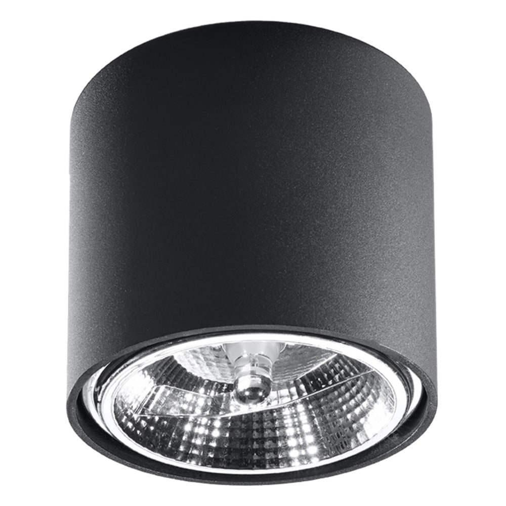 E-shop Čierne stropné svietidlo Nice Lamps Luigi