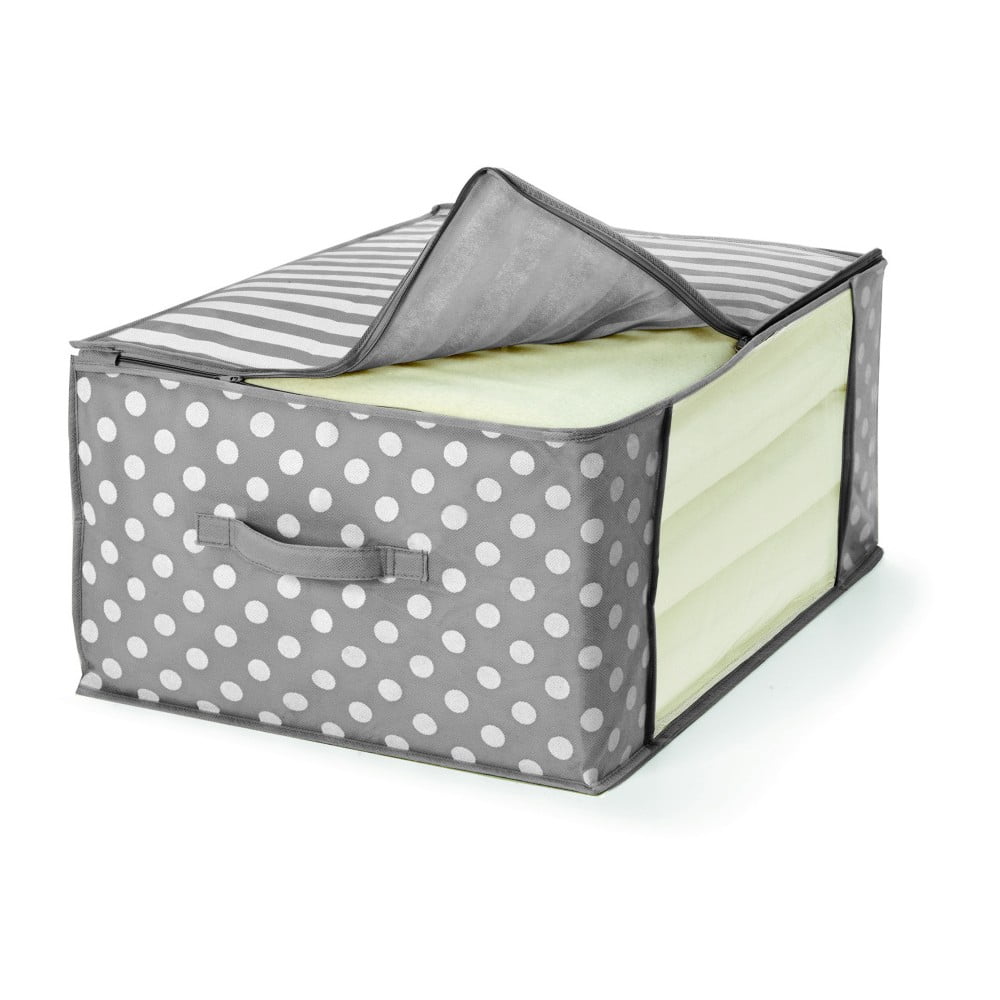 Sivý úložný box na prikrývku Cosatto Trend, 60 × 45 cm