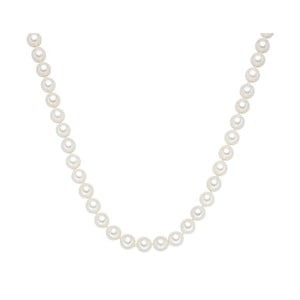 Perlový náhrdelník Muschel, biele perly 10 mm, dĺžka 45 cm