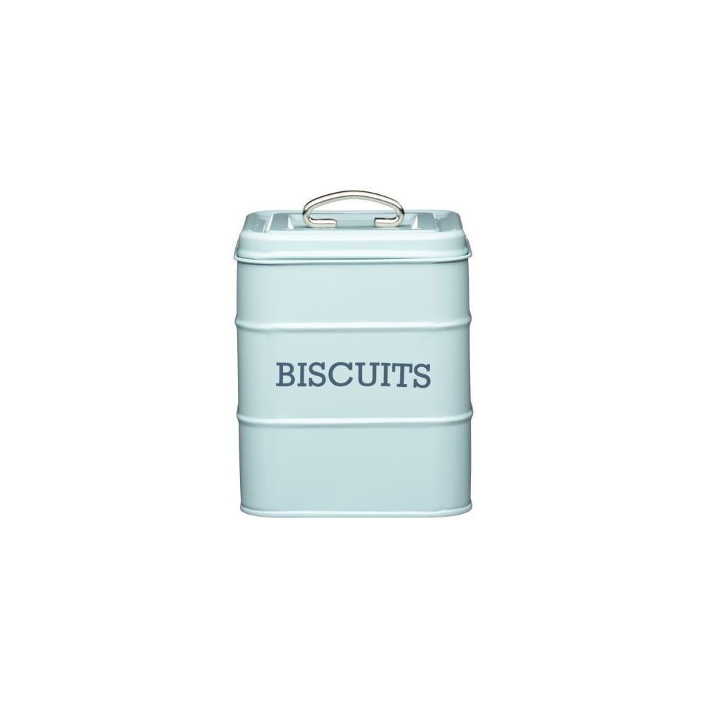 E-shop Modrá plechová dóza na sušienky Kitchen Craft Biscuits