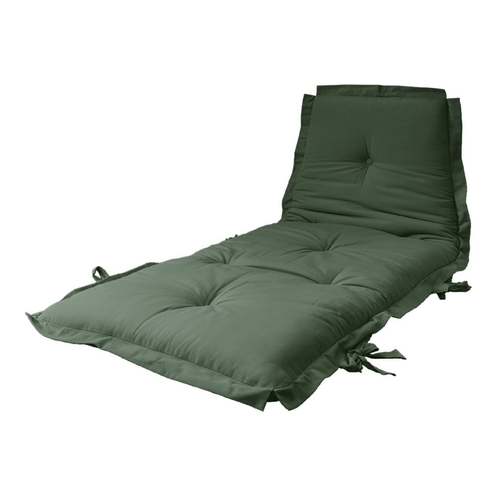 Obrázok Variabilný olivovozelený futón Karup Design Sit & Sleep Olive Green, 80 x 200 cm