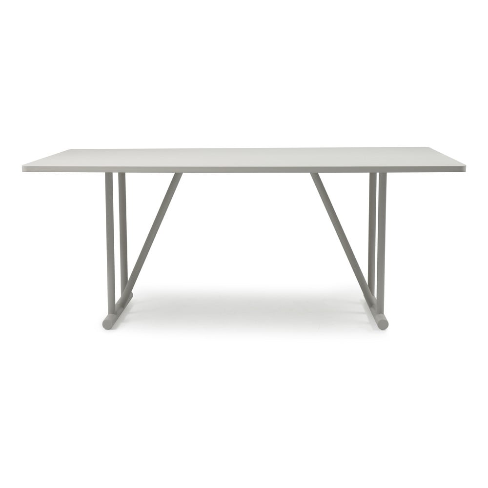 E-shop Sivý jedálenský stôl Tenzo Grain, 180 x 90 cm