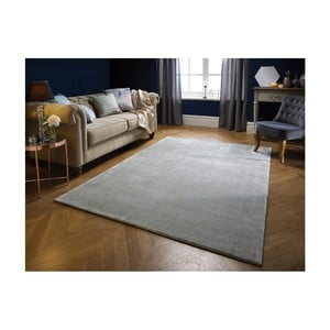 Sivý ručne tkaný koberec Flair Rugs Swarowski, 120 × 170 cm