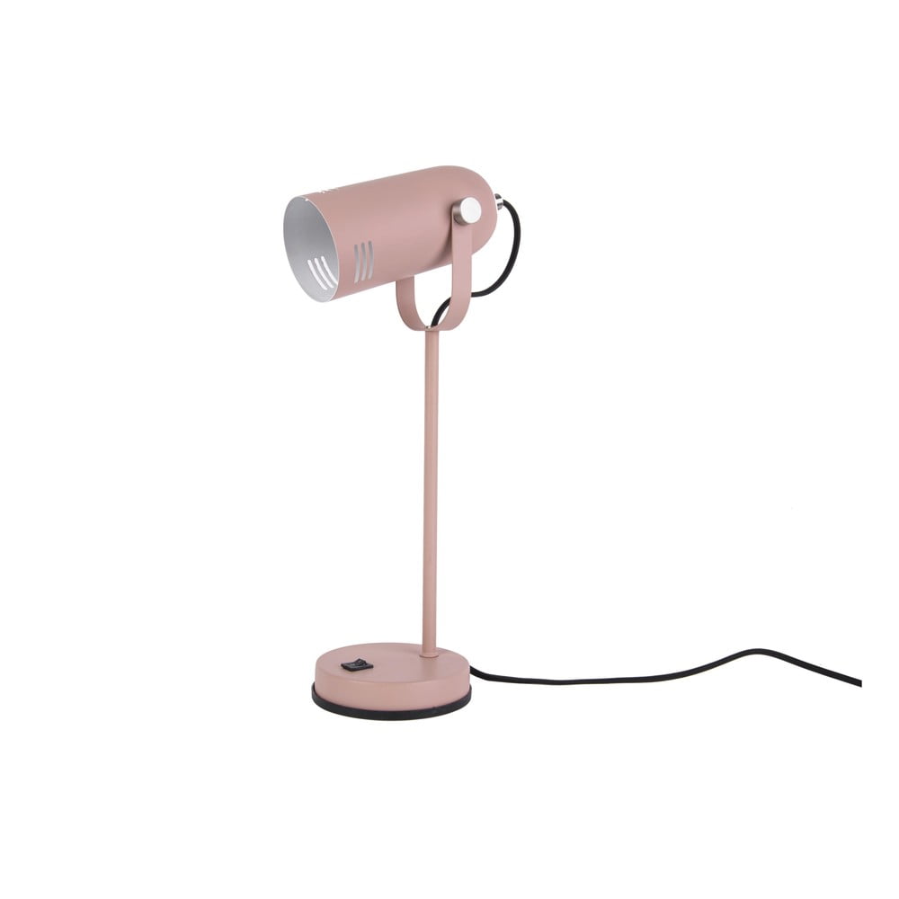 E-shop Ružová stolová lampa Leitmotiv Husk