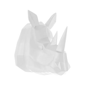Matne biely nástenný vešiak PT LIVING Origami Rhino