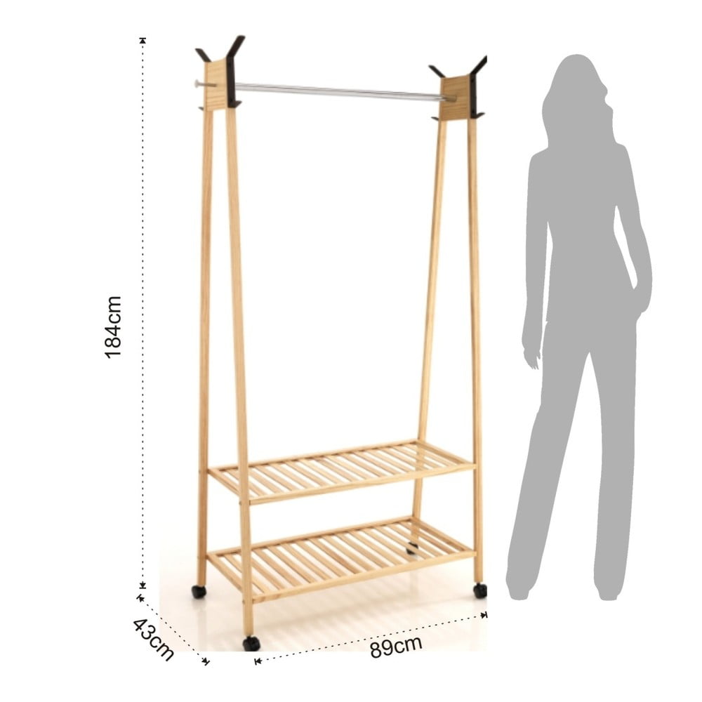 Obrázok Stojan na oblečenie z borovicového dreva Tomasucci Grazia