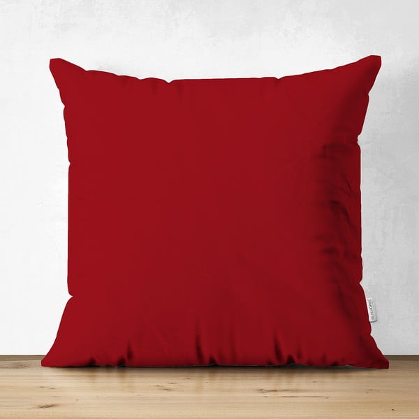 Červená obliečka na vankúš Minimalist Cushion Covers, 45 x 45 cm