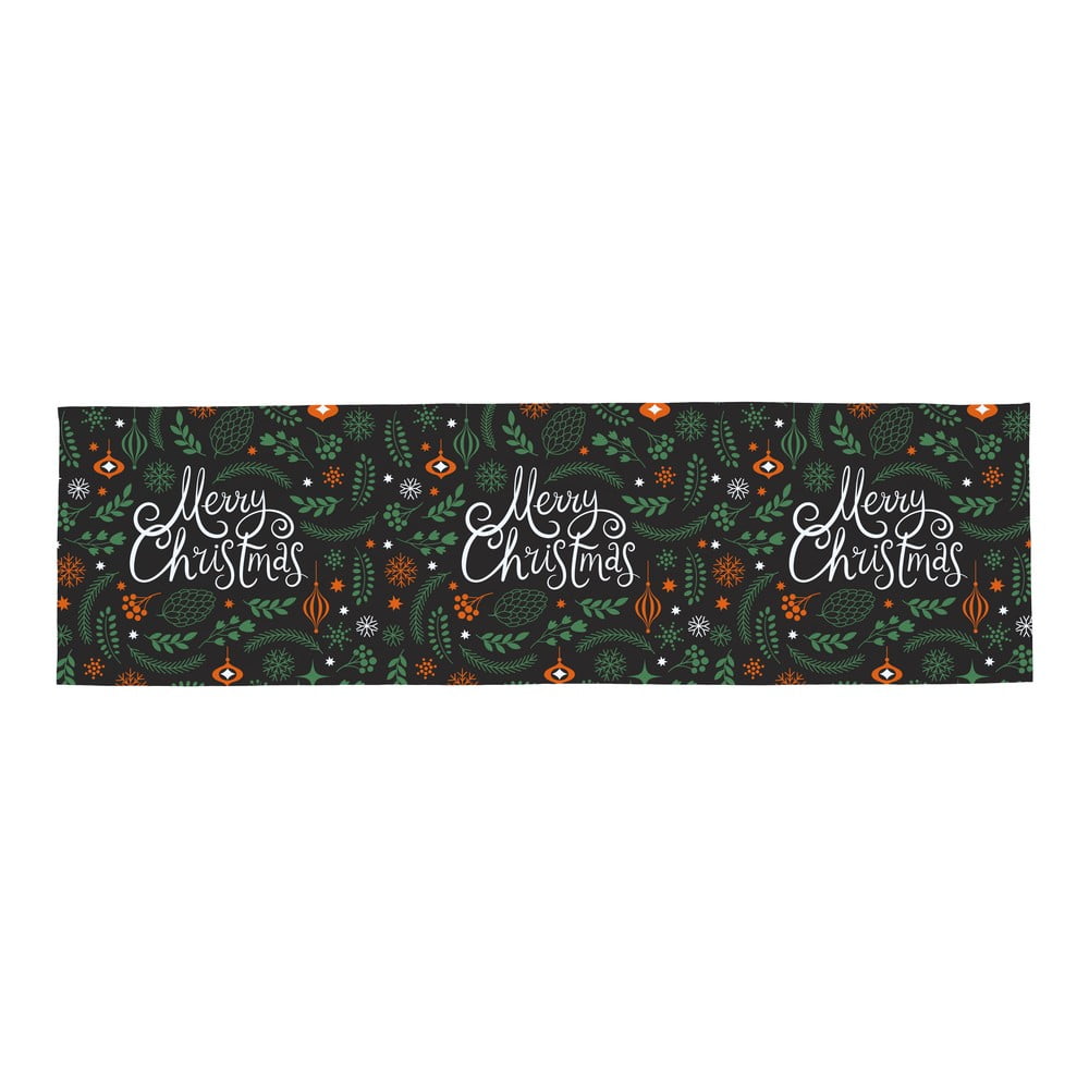 E-shop Bavlnený behúň s vianočným motívom Butter Kings Very Merry Christmas, 140 x 40 cm