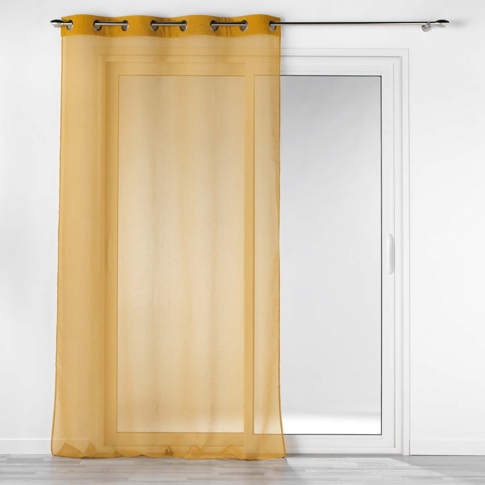 Žltá záclona 140x240 cm Casual – douceur d'intérieur