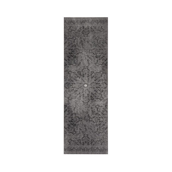 Paco Home Tappeto Salotto Pelo Corto, Motivo Orientale Con Bordure Moderno, Beige E Grigio 80x150 cm