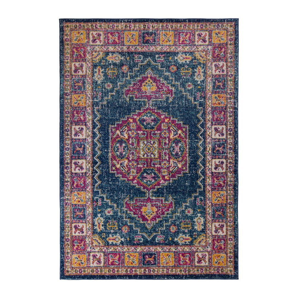 Obrázok Koberec Flair Rugs Urban Traditional Blue Multi,100 x 150 cm