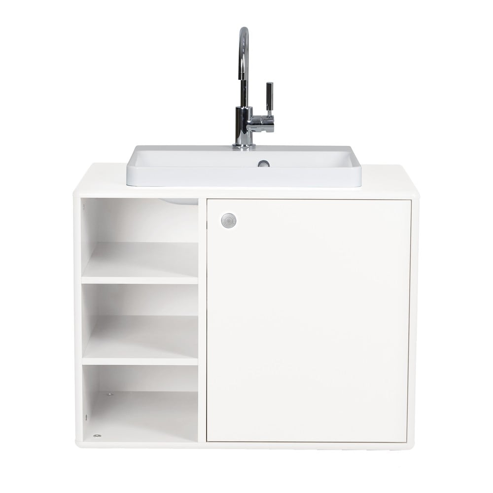 E-shop Biela skrinka s umývadlom bez batérie 80x62 cm Color Bath - Tom Tailor for Tenzo
