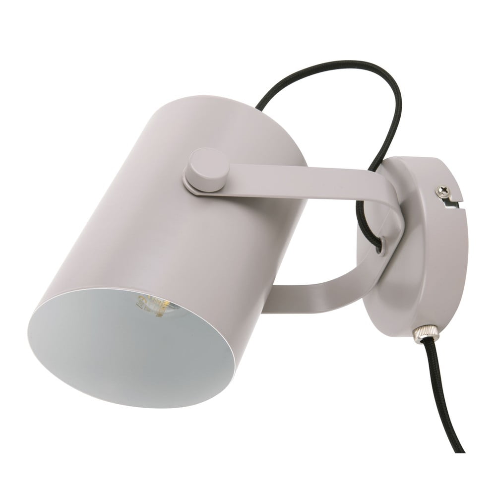 E-shop Sivá nástenná lampa Leitmotiv Snazzy