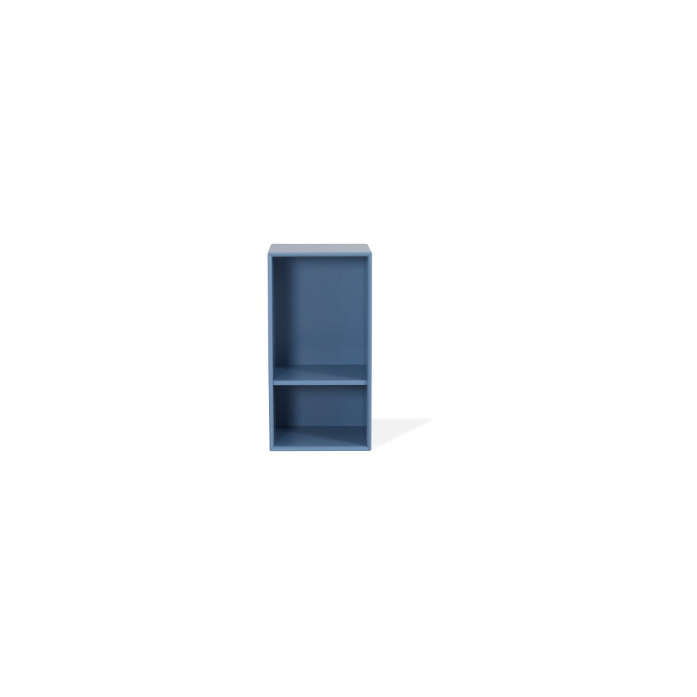 E-shop Modrá polica Tenzo Z Halfcube, 36 x 70 cm
