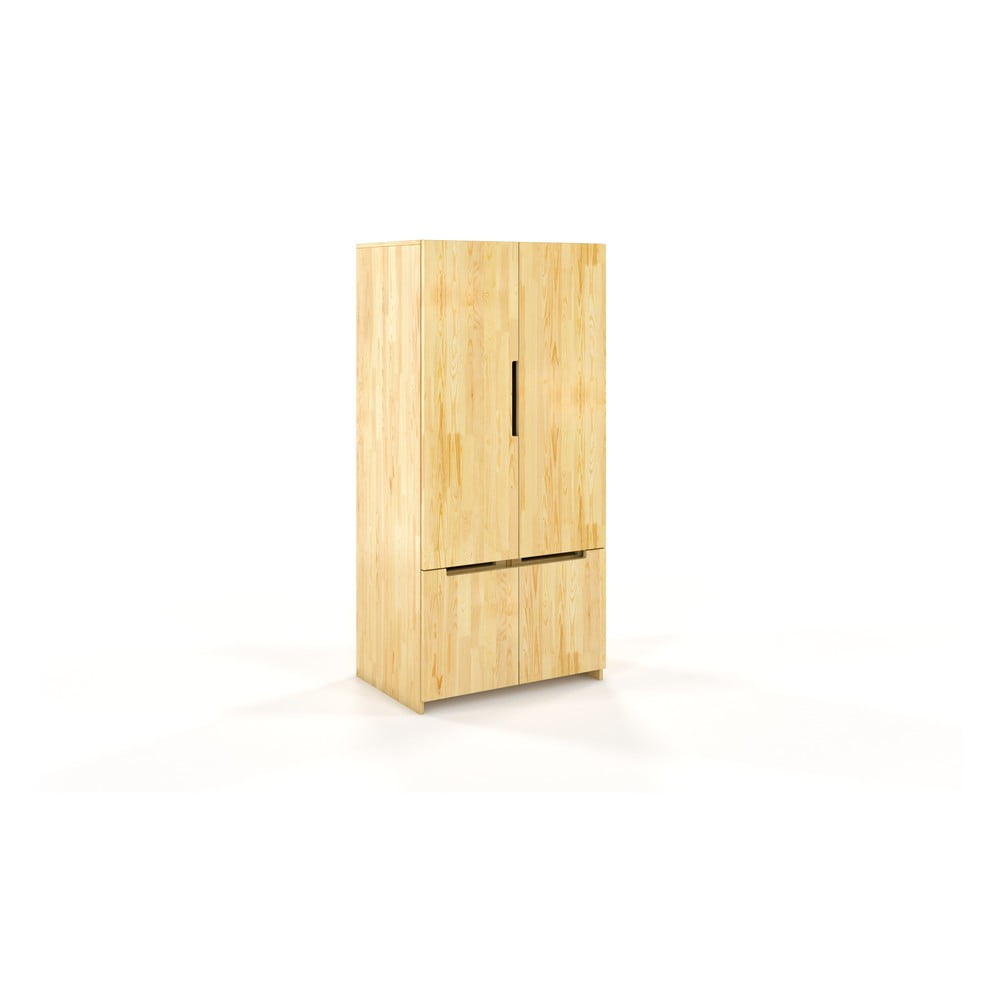 E-shop Šatníková skriňa z borovicového dreva Skandica Bergman, 86 x 180 cm