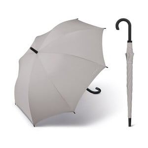 Svetlosivý tyčový dáždnik Ambiance Esprit, ⌀ 105 cm