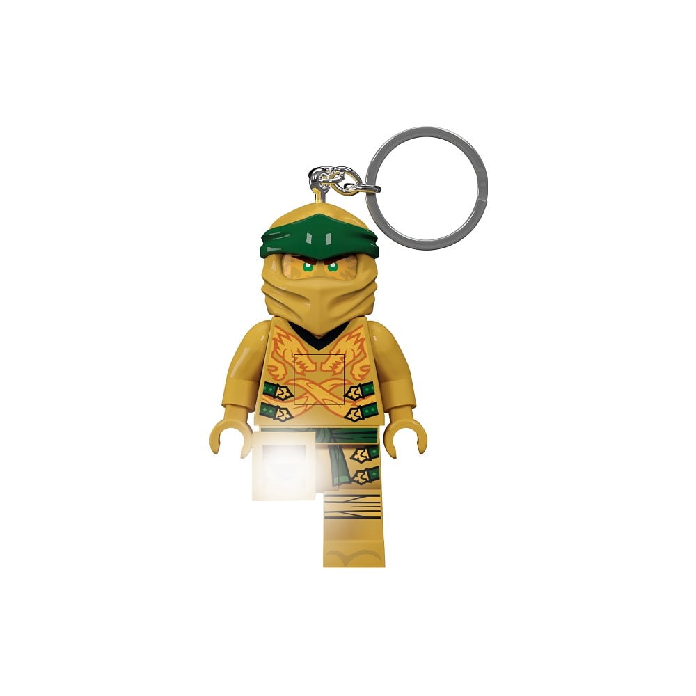 Obrázok Svietiaca kľúčenka LEGO® Ninjago Legacy Gold Ninja