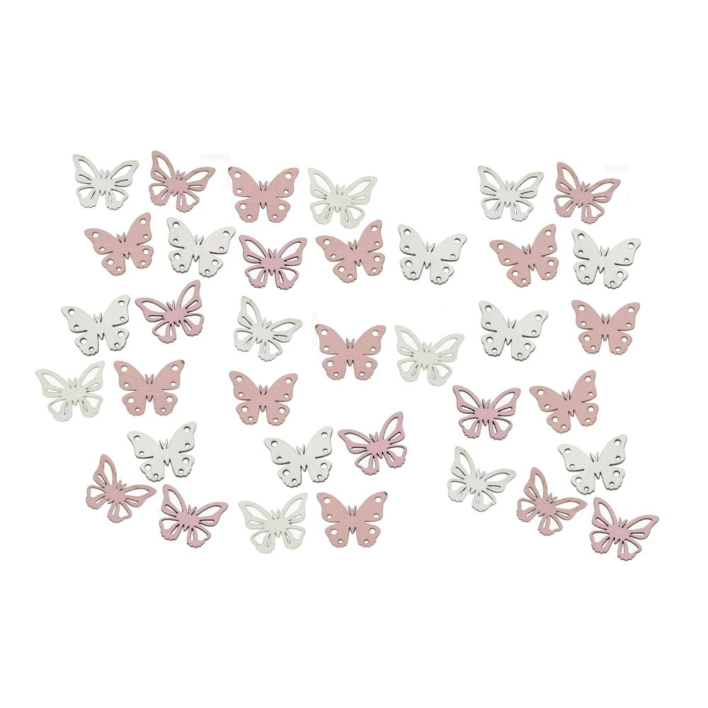 E-shop Súprava 36 závesných dekorácií v tvare motýľa Ego Dekor Fly