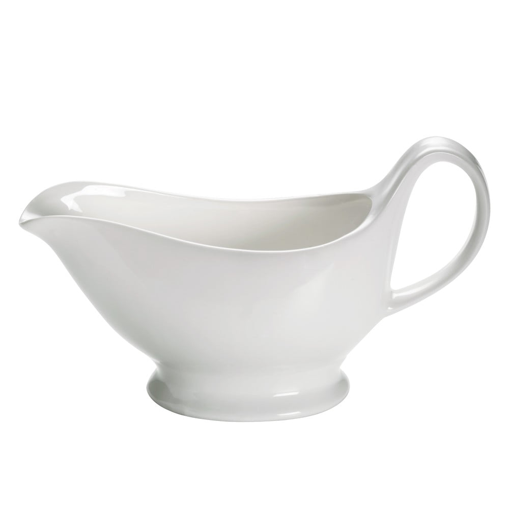 E-shop Biely porcelánový lievik na omáčku Maxwell & Williams Basic, 400 ml