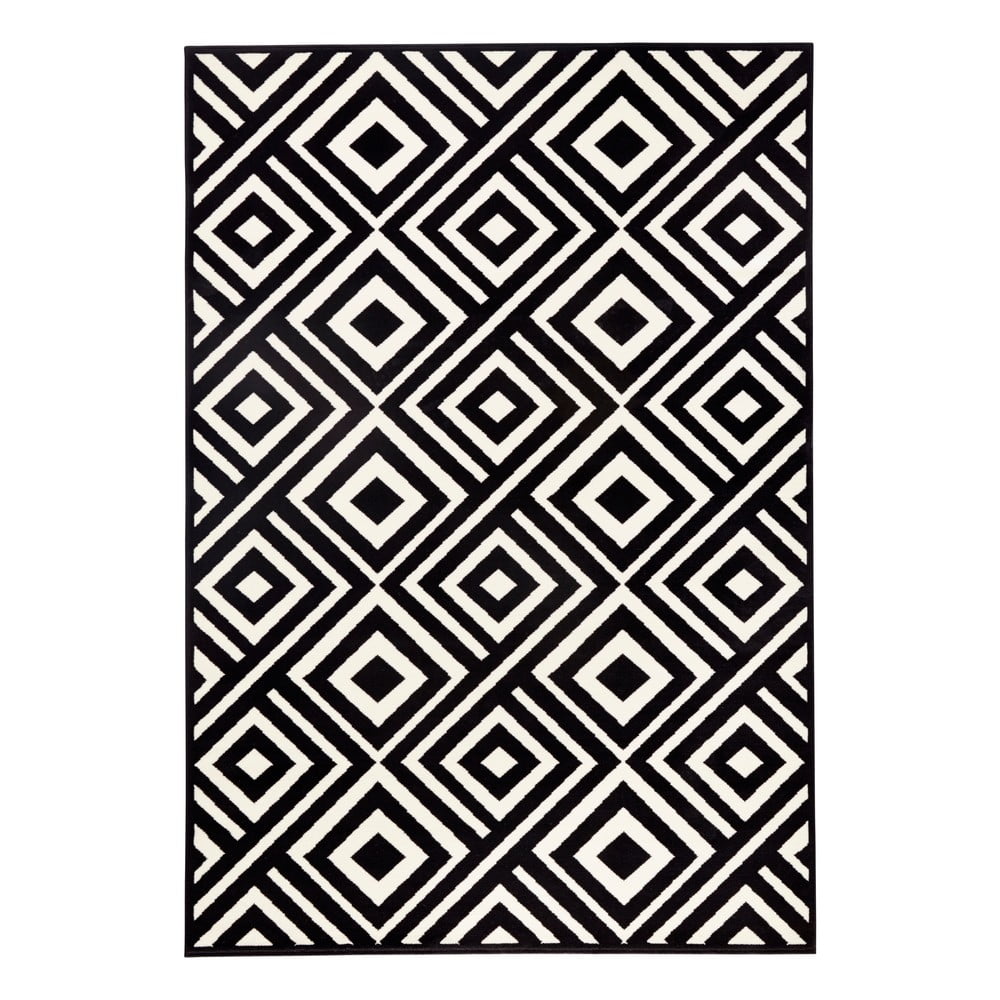 E-shop Čierno-biely koberec Zala Living Art, 140 × 200 cm