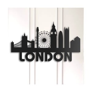 Kovová nástenná dekorácia London