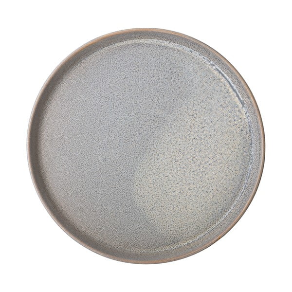 Sivý kameninový tanier Bloomingville Kendra, ø 20 cm
