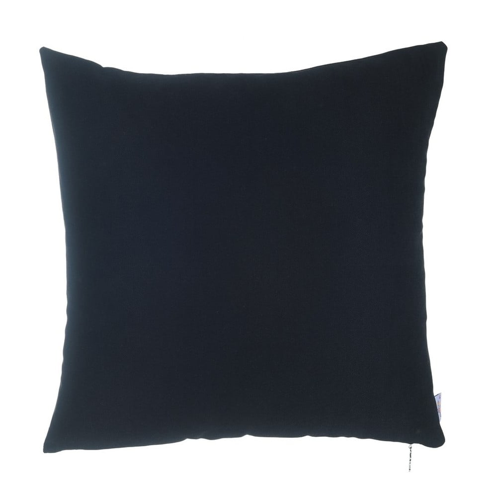 E-shop Čierna obliečka na vankúš Mike & Co. NEW YORK Simple, 43 × 43 cm