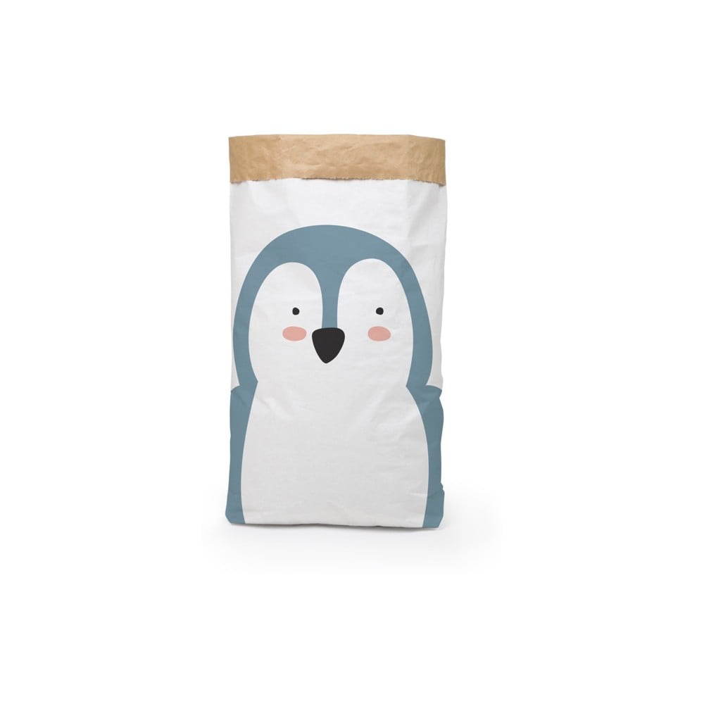 E-shop Papierový úložný vak Little Nice Things Penguin