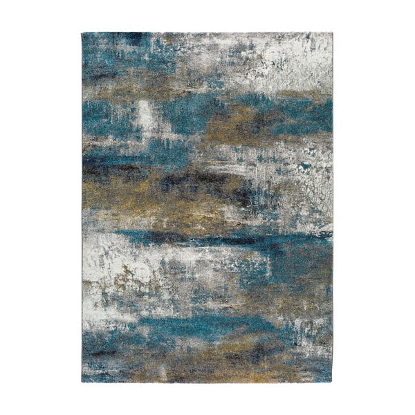 Modrý koberec Universal Kalia Abstract, 140 x 200 cm