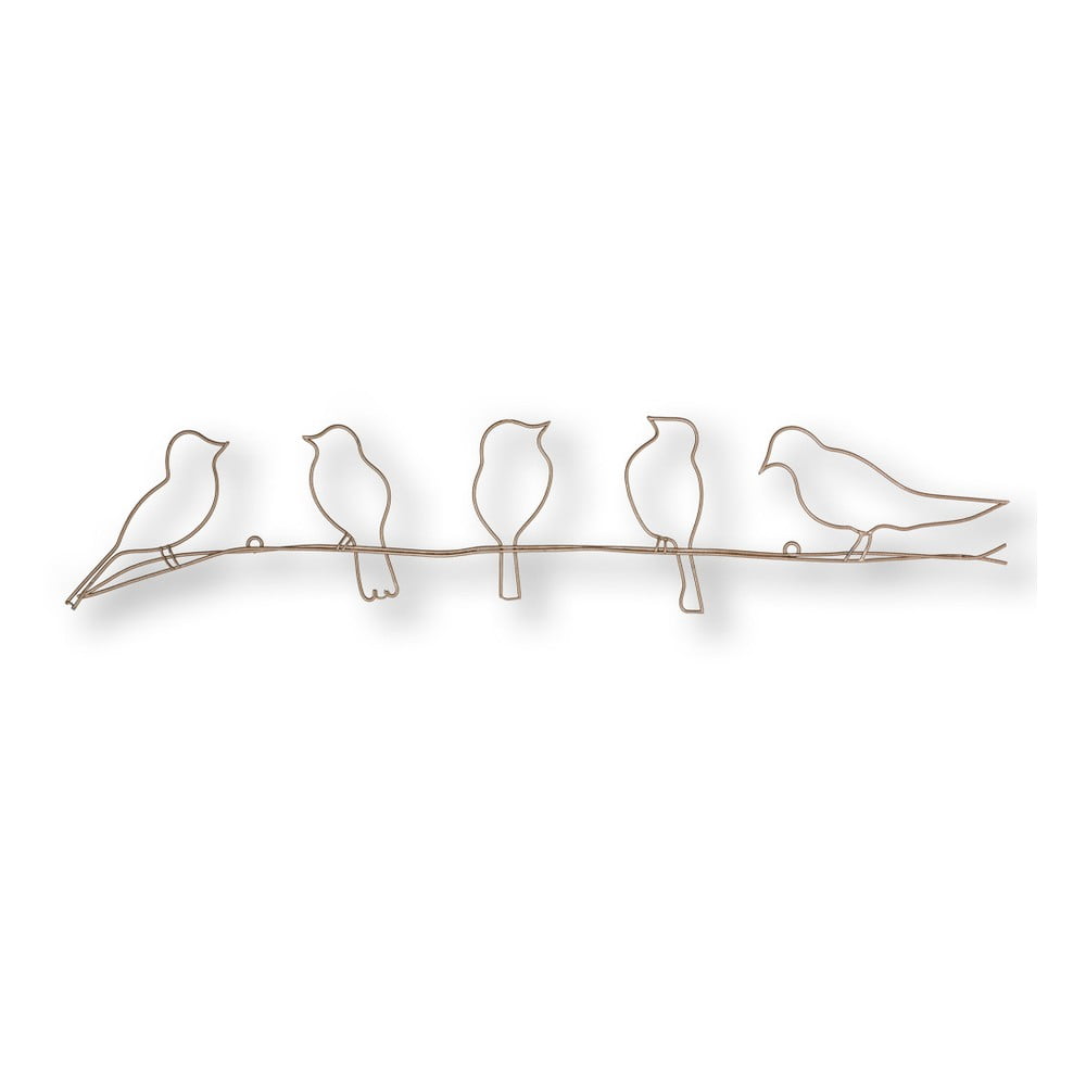 E-shop Kovová nástenná dekorácia Graham & Brown Bird On A Wire