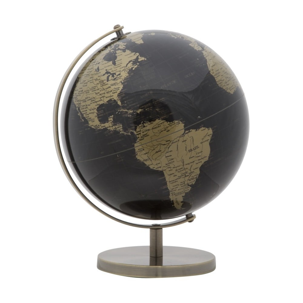 E-shop Dekoratívny glóbus Mauro Ferretti Dark Globe, ⌀ 25 cm