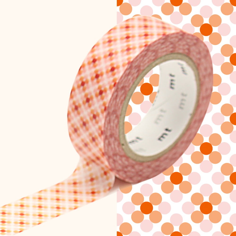 Obrázok Washi páska MT Masking Tape Stephanie, návin 10 m