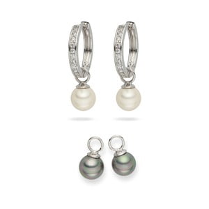Sada 2 perlových náušníc Nova Pearls Copenhagen Celine