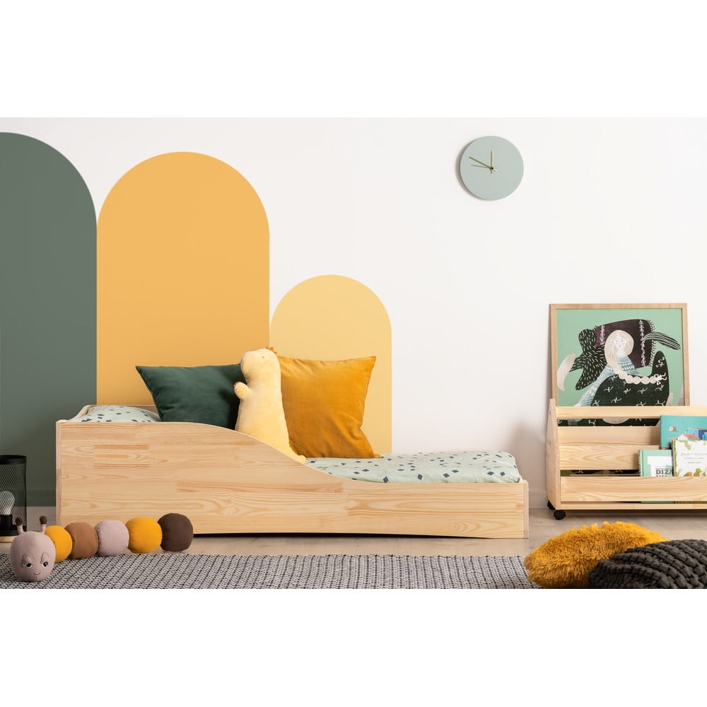 E-shop Detská posteľ z borovicového dreva Adeko Pepe Colm, 80 x 200 cm