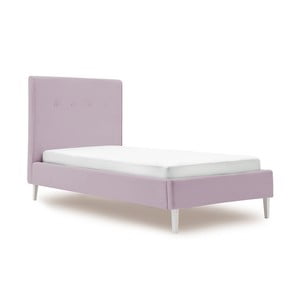 Detská fialová posteľ PumPim Mia, 200 x 90 cm