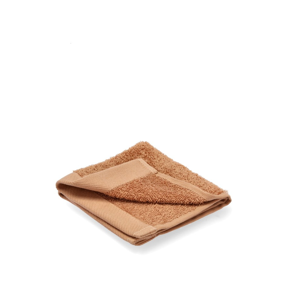 E-shop Oranžový uterák na tvár z organickej bavlny Södahl Organic Comfort, 30 x 30 cm