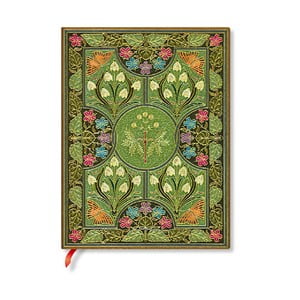 Linajkový zápisník s mäkkou väzbou Paperblanks Poetry In Bloom, 18 x 23 cm