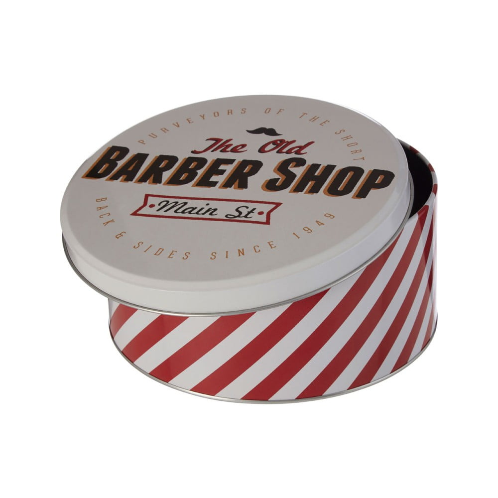 Obrázok Sada 2 cínových úložných boxov Premier Housewares Barber Shop