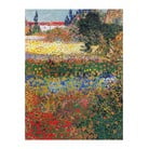 Reprodukcia obrazu Vincenta van Gogha - Flower garden, 40 x 30 cm