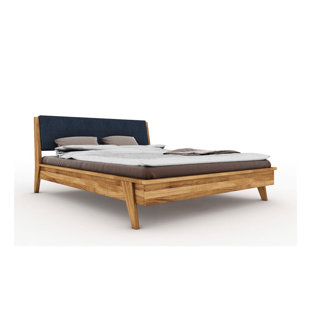 E-shop Dvojlôžková posteľ z dubového dreva 160x200 cm Retro 1 - The Beds