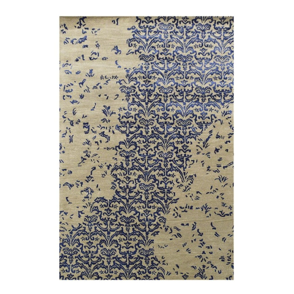 Vlnený koberec New Jersey Dark Blue, 153x244 cm