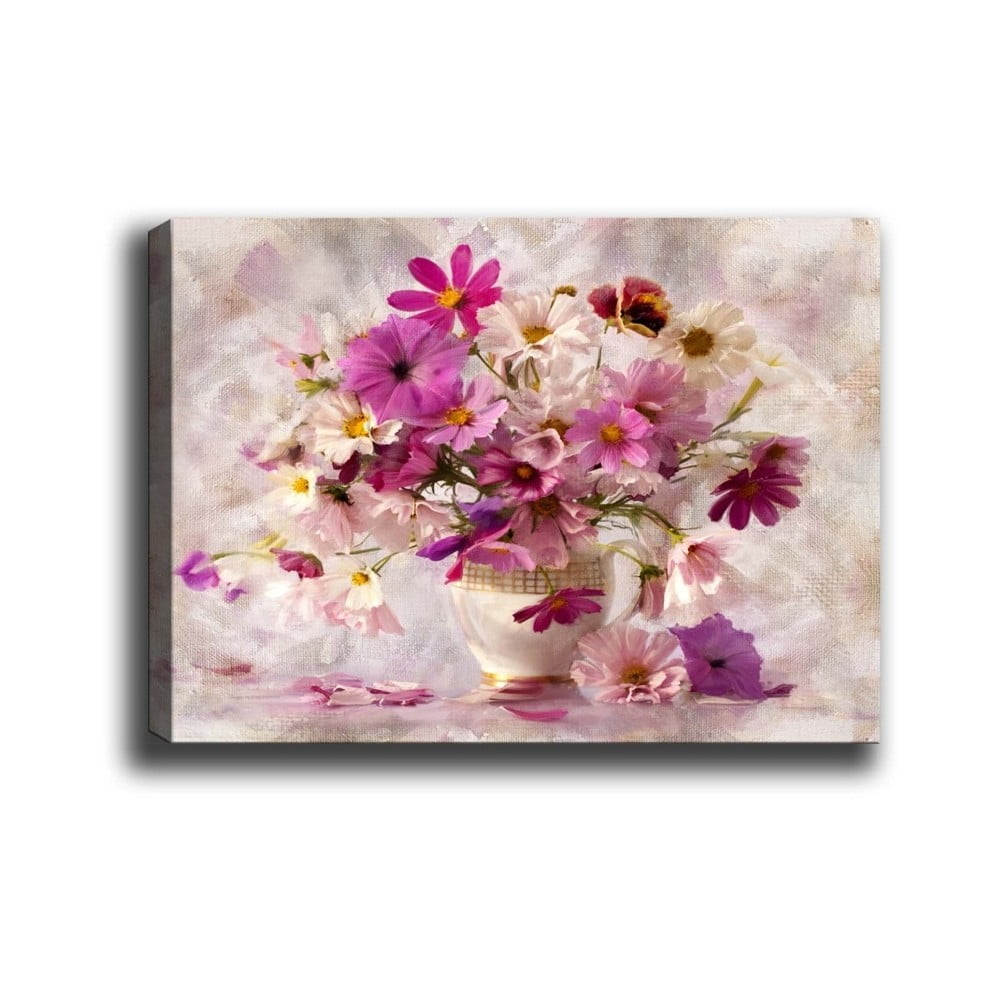 E-shop Nástenný obraz na plátne Tablo Center Flowers in Vase, 40 × 60 cm