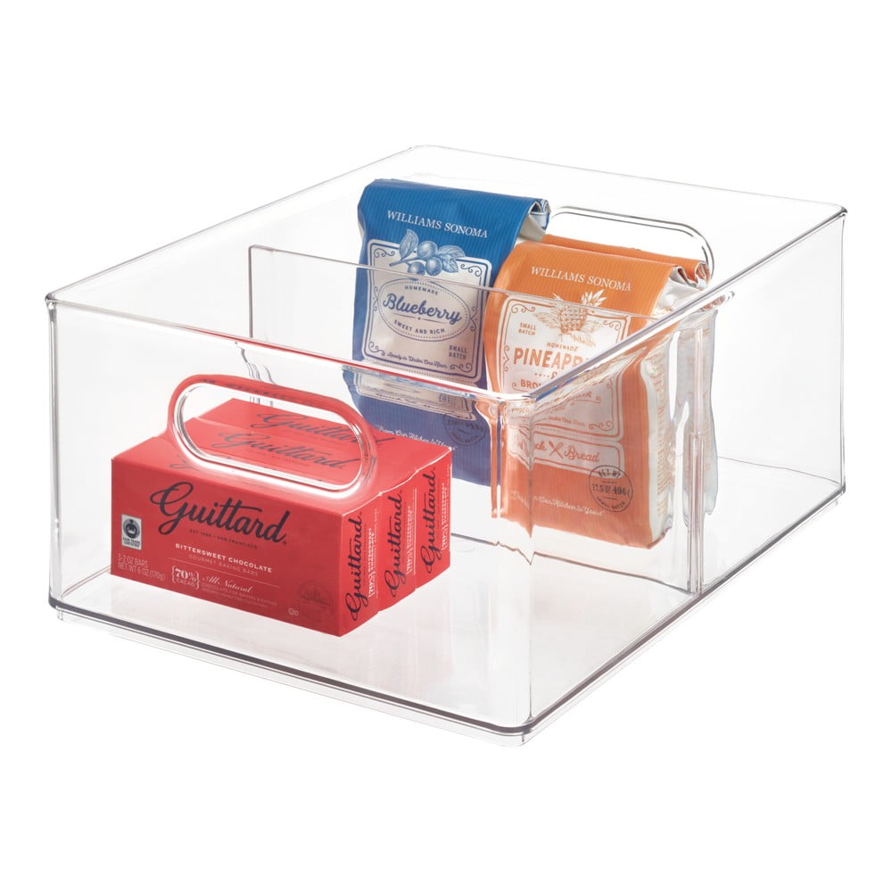 Obrázok Transparentný úložný box iDesign The Home Edit, 34,2 x 25,3 x 15,2 cm