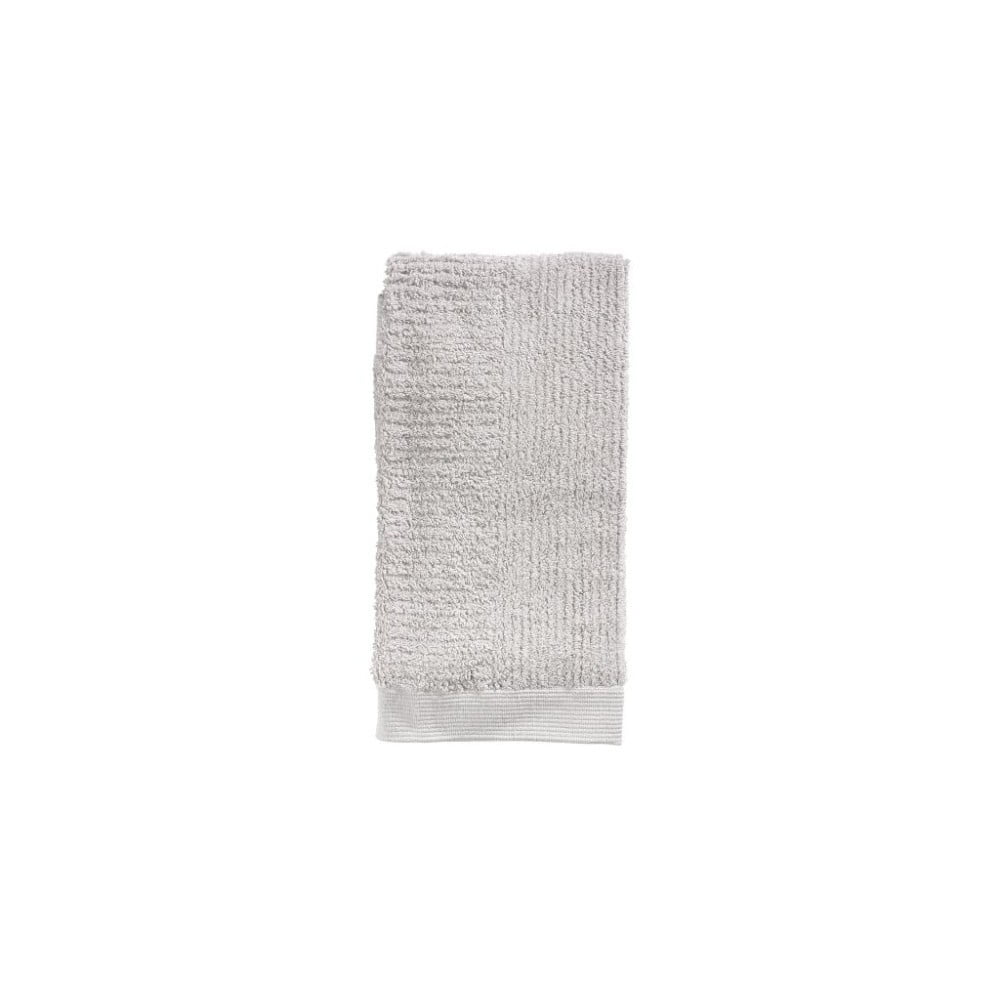 E-shop Svetlosivý uterák zo 100% bavlny Zone Classic, 50 × 100 cm