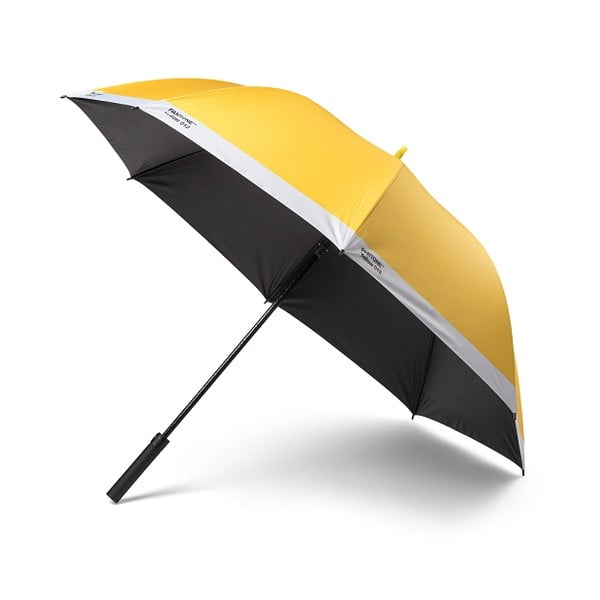 Žltý tyčový dáždnik Pantone