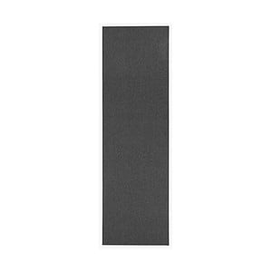 Antracitovosivý behúň BT Carpet Casual, 80 × 200 cm